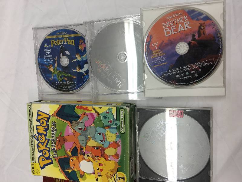 lot 697 image: all dvds shown pokemon