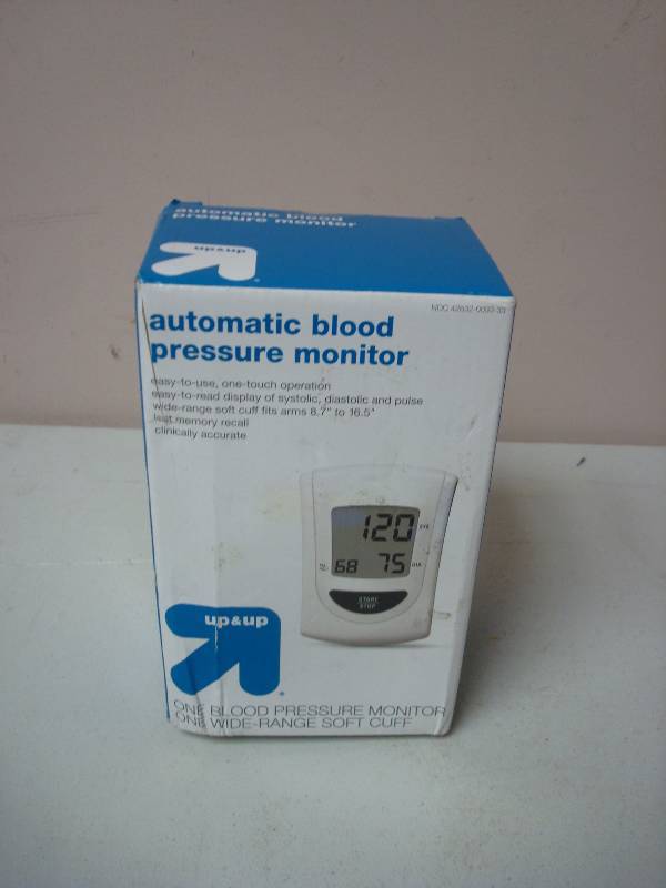 lot 31 image: New Up & Up Blood Pressure Monitor
