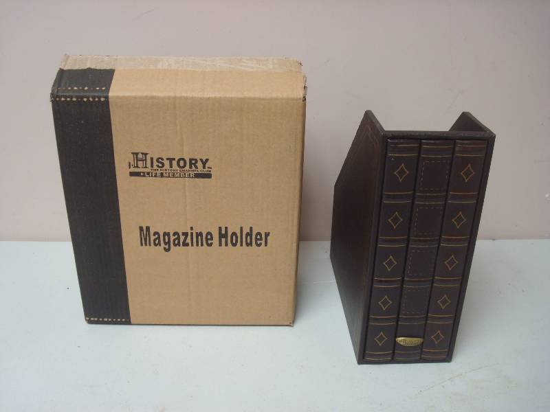 lot 34 image: History Channel Magazine Holder