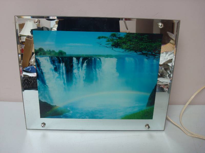 lot 41 image: Moving Waterfall Picture With Sound, Works