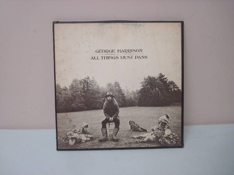 lot 114 image: George Harrison All Things Must Pass- Vinyl LP Record, Sleeve May Show Wear, Records Are In Good Condition, May Show Minor Wear