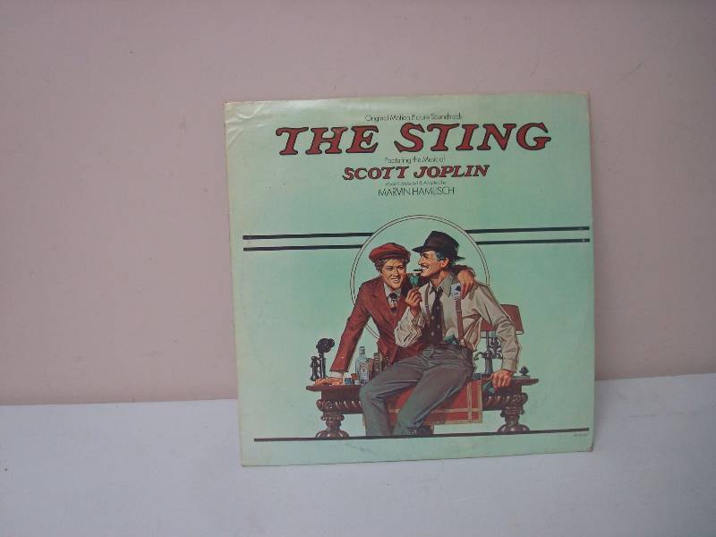 lot 120 image: The Sting Soundtrack- Vinyl LP Record, Sleeve May Show Wear, Records Are In Good Condition, May Show Minor Wear