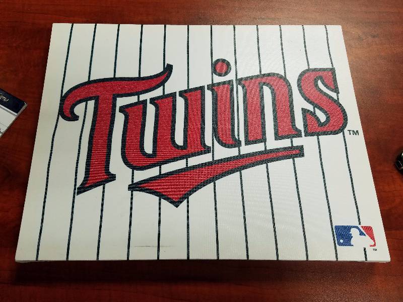 lot 12 image: Twins Wall art