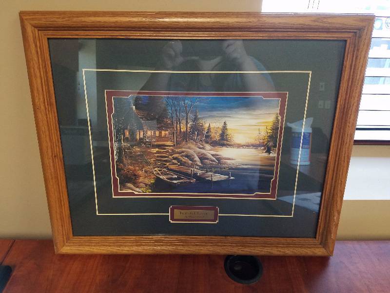lot 22 image: Original Peaceful Haven by David Krech