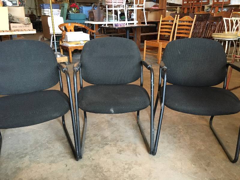 Set of Three Office Chairs