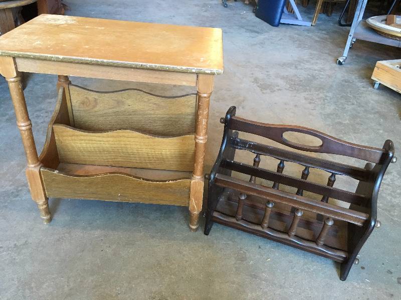 Two Magazine Racks