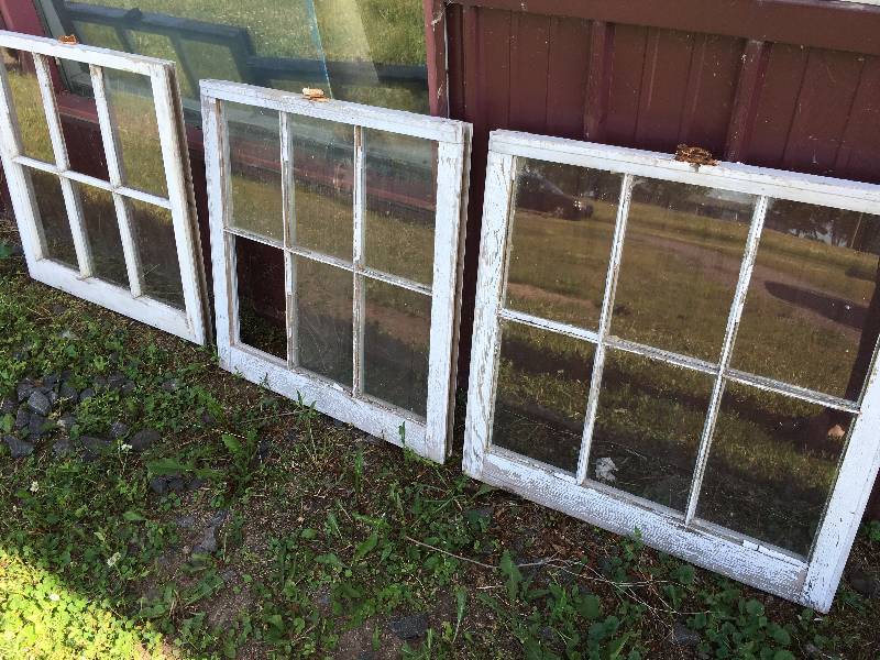 Three Vintage Windows