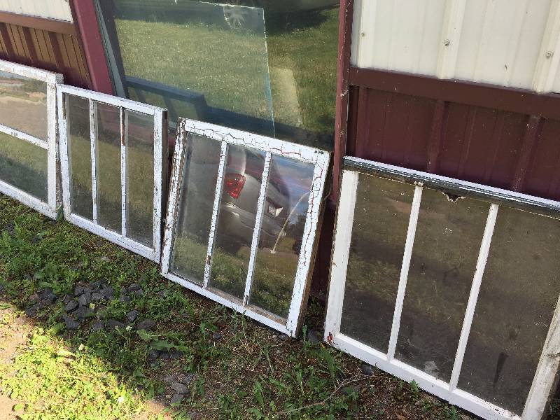 Four Vintage Windows