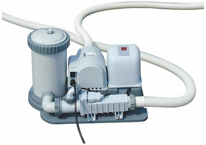 Intex Saltwater System with Filter Pump