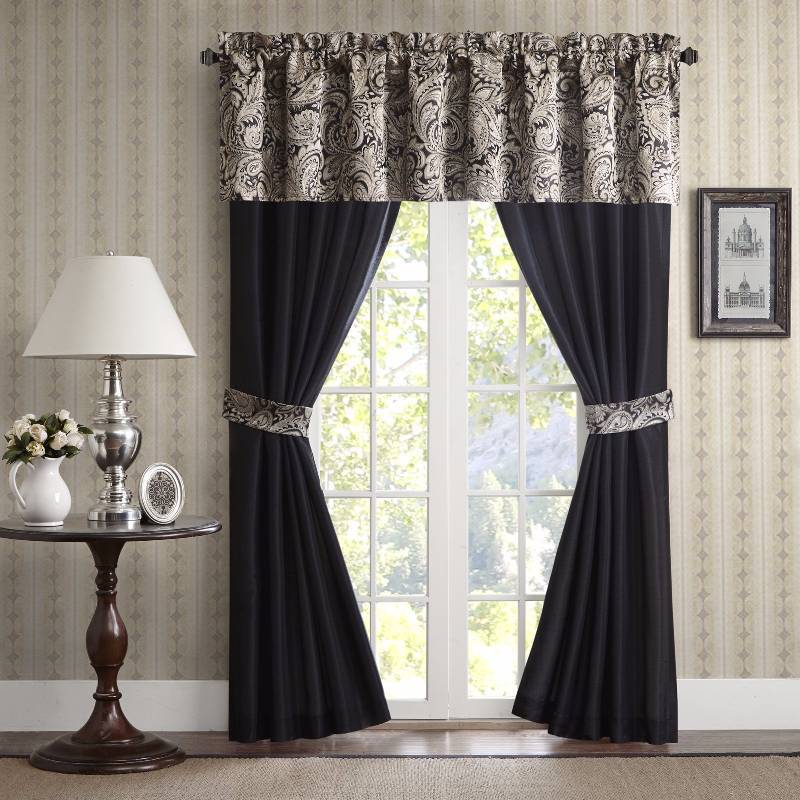 Alcove Avignon Jacquard 5-pc. Window Set