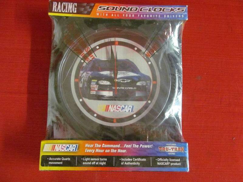 Nascar Wall Clock
