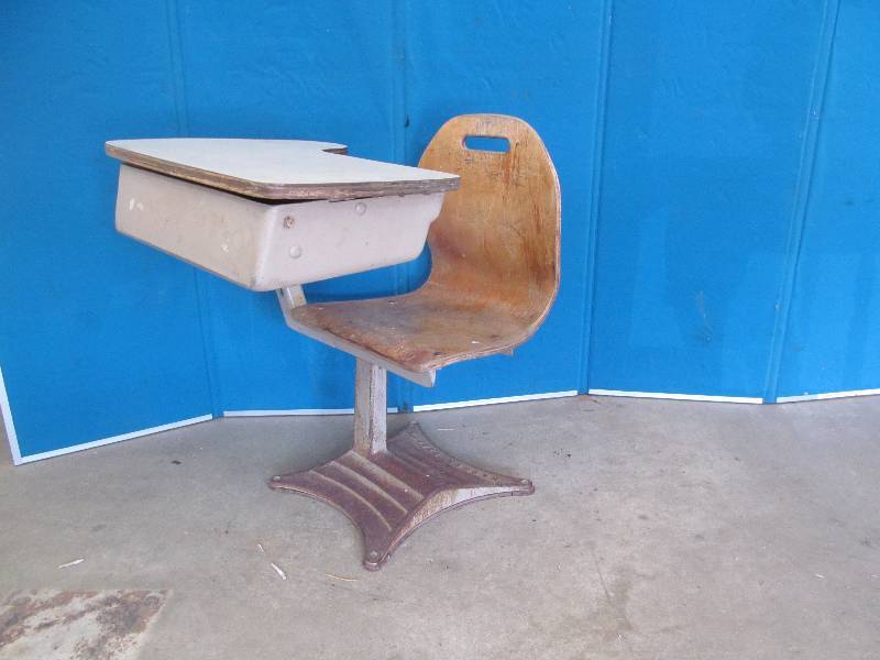 Vintage School Desk