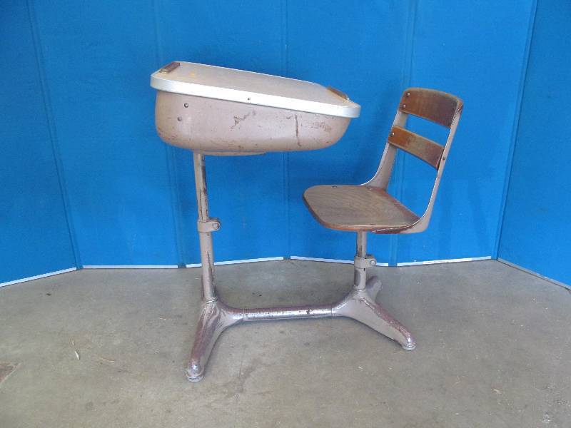 Vintage School Desk