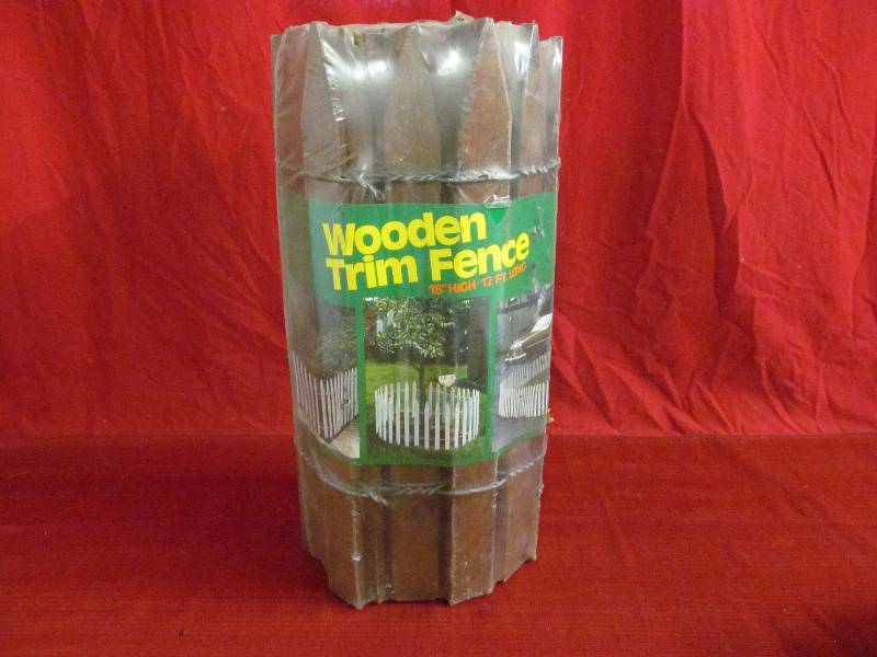 Wooden Trim Fence