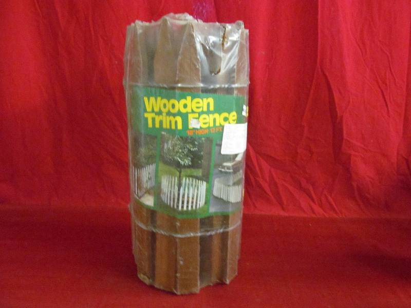 Wooden Trim Fence