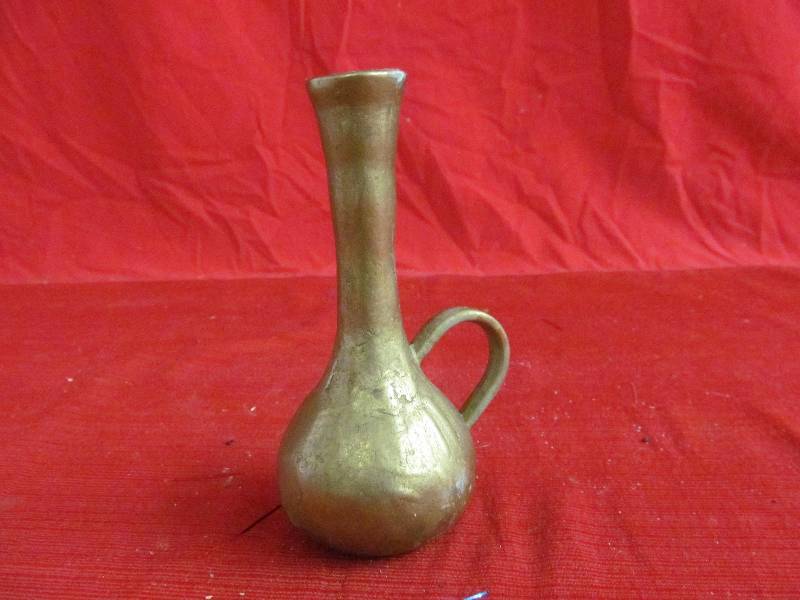 brass pitcher