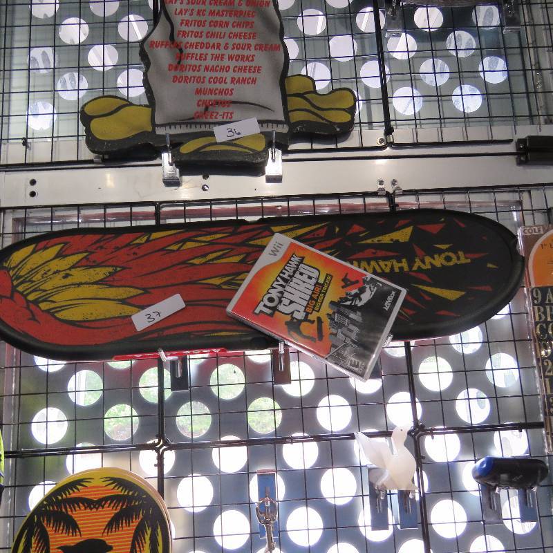 Tony Hawk game and board
