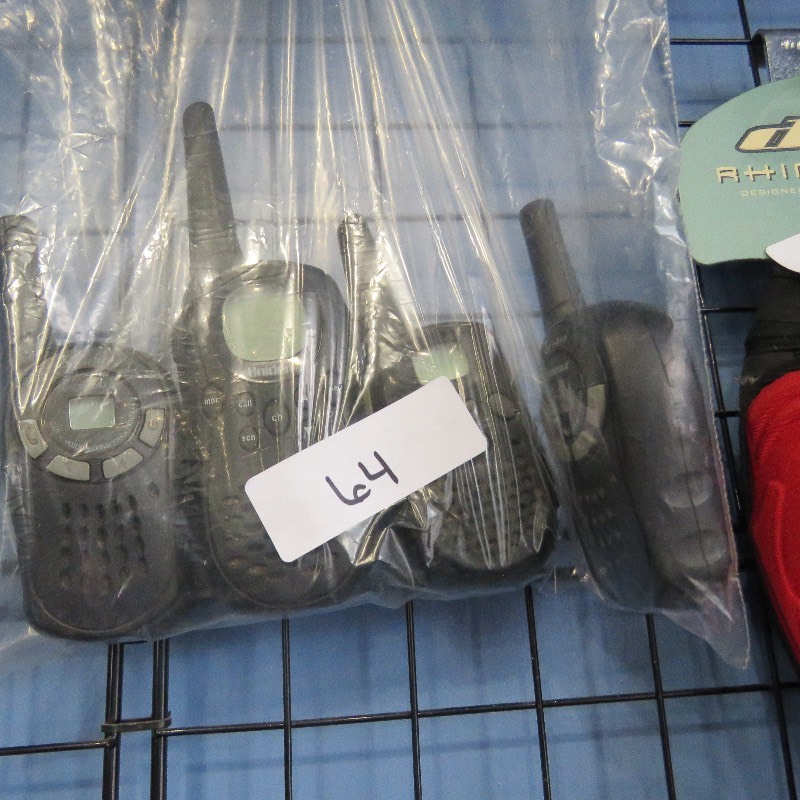 walkie talkies