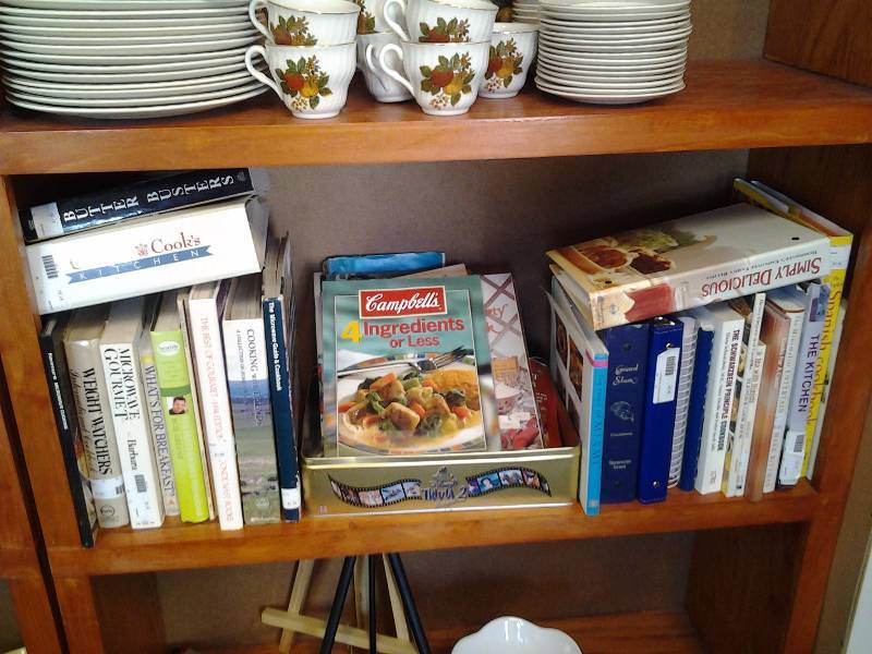 Lot Of Assorted Cook Books (Bring Boxes)