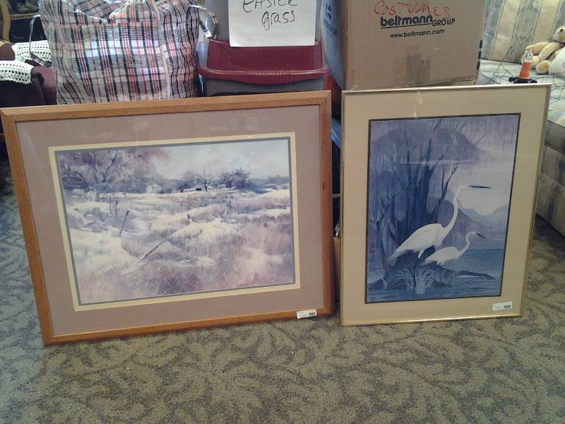 2 Framed Pictures