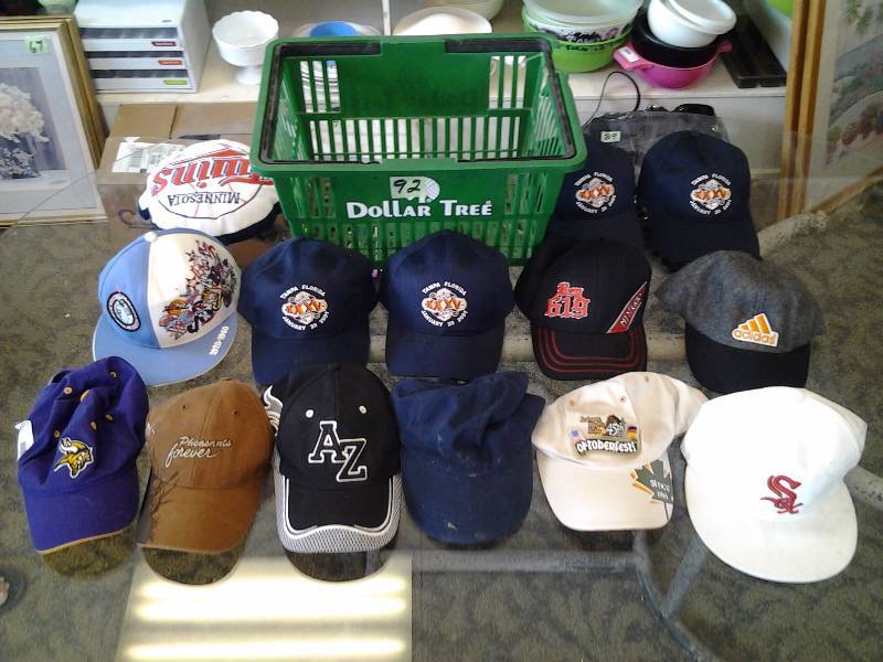 Lot Of Assorted Sports Caps
