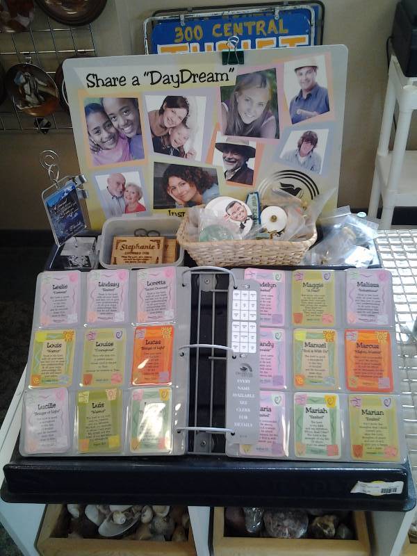 Album Of Name Cards, Buttons & Pins