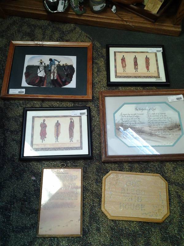 6-Assorted Framed Pictures