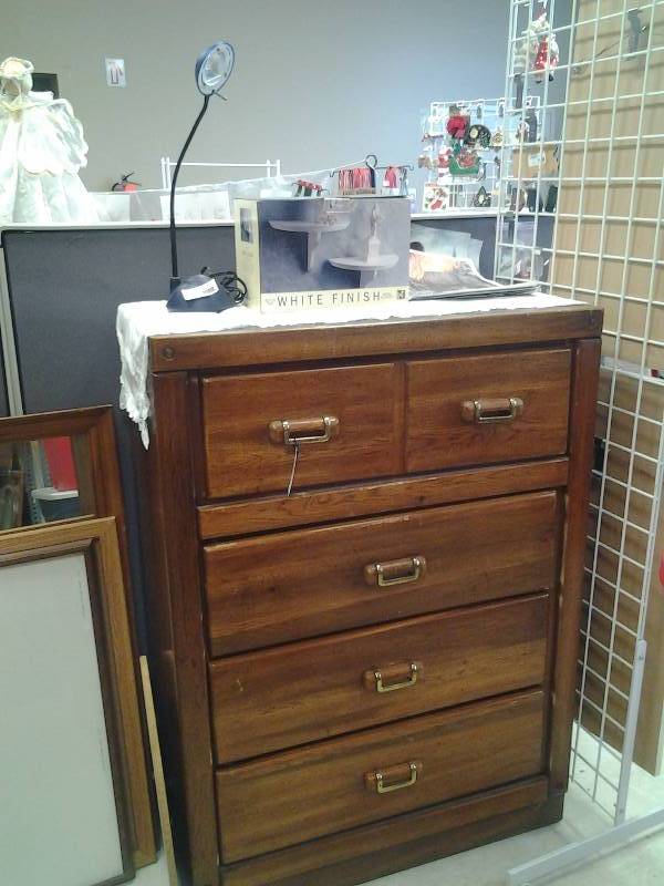 4-Drawer Chest & Contents On Top 34x17x47