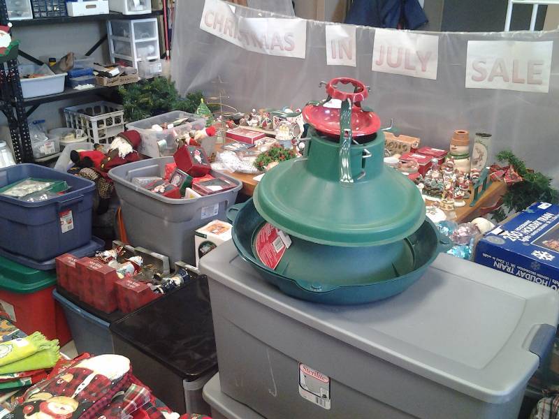 Large Lot Of Christmas With Tubs (Bring Help-Buyer Loads)