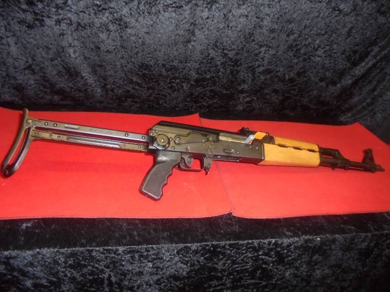 lot 1 image: Century Arms Underfold MDL-N-Pap, AK47, 7.62x39, Made in Serbia, NIB