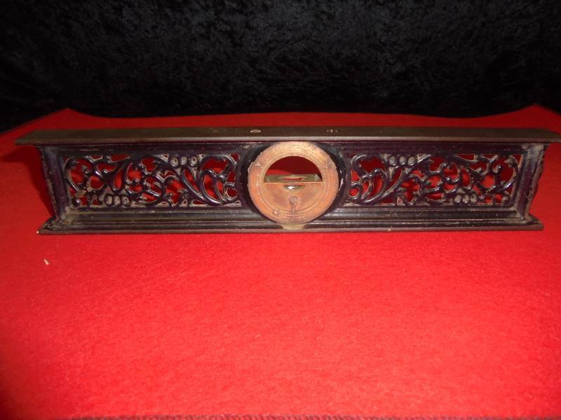 lot 11 image: Davis Level & Tool Co, Antique Level, Pat Sept 17, 1867