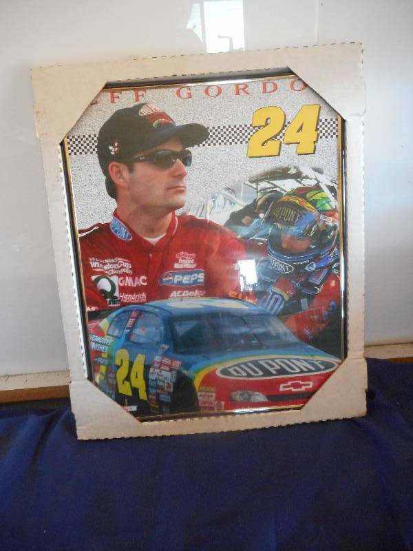 JEFF GORDON FRAMED PICTURE