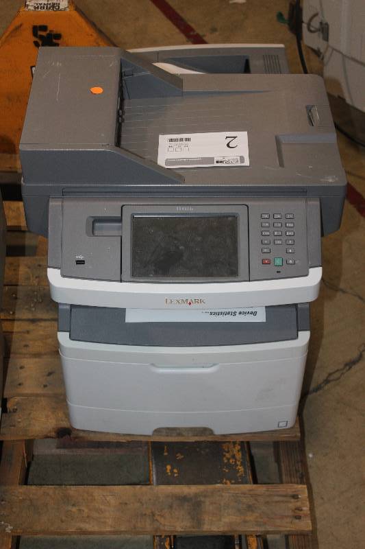 lot 2 image: Lexmark XS463de Monochrome Laser PrinterCopierScanner