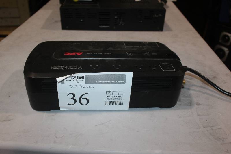 lot 36 image: APC Back-UPS ES 750