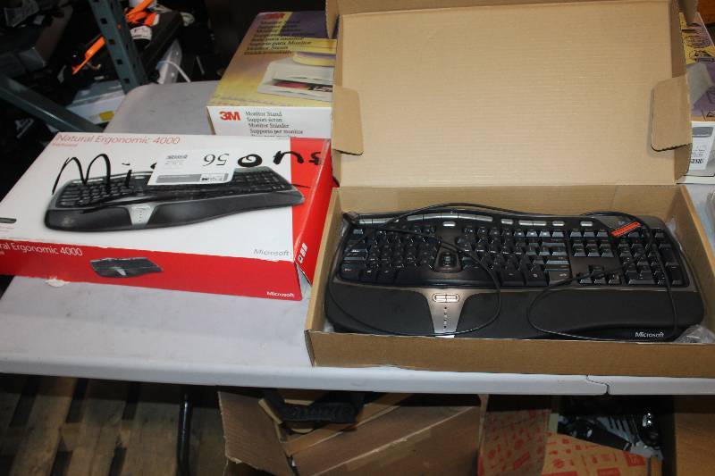 lot 56 image: Natural Ergonomic 4000 Keyboard
