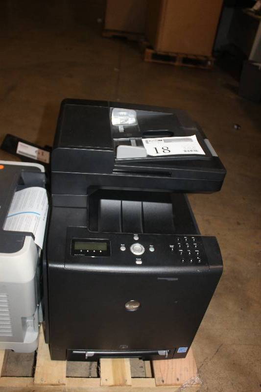 lot 18 image: Dell 2135cn Multi Function Color Laser Printer