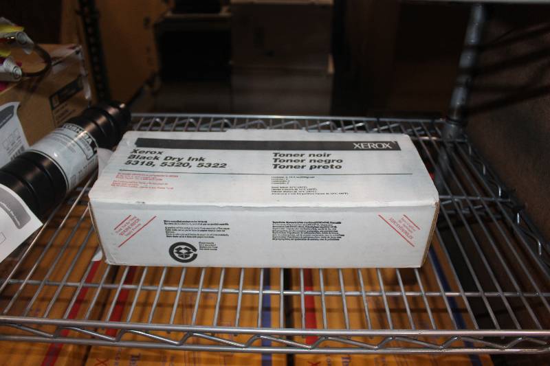 lot 113 image: Xerox Black Dry Ink Models 5318,5320,5322
