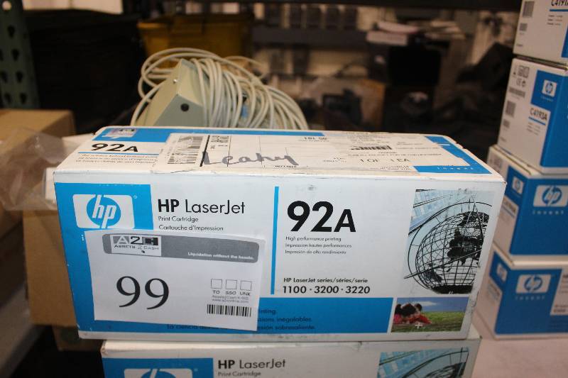 lot 99 image: HP LaserJet 92A Print Cartridge