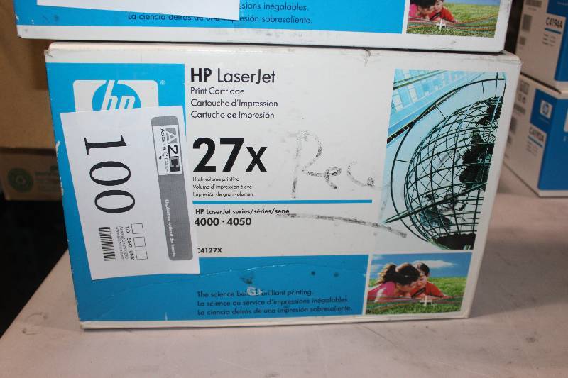 lot 100 image: HP LaserJet 27x Print Cartridge