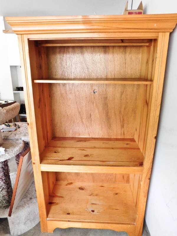 Wooden Armoire or display cabinet