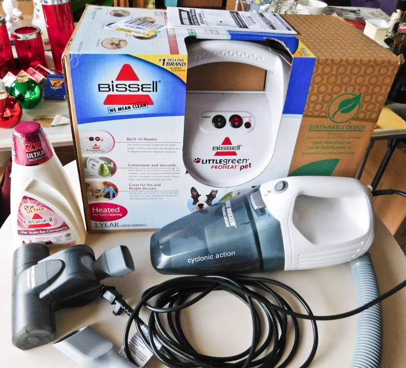 NIB Bissel clean machine and dust buster