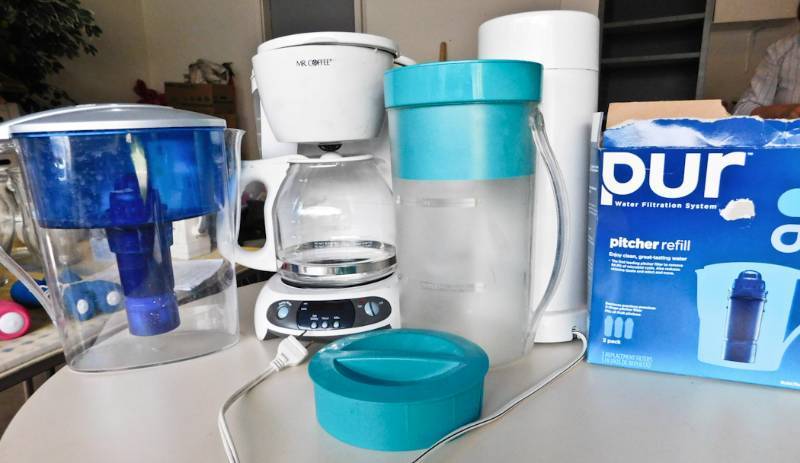 PUR water filter, MR Coffee MR. Tea more