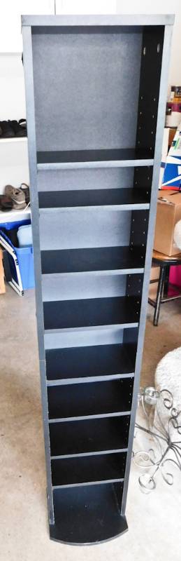 tall storage shelf 2 pieces adjustable shelves