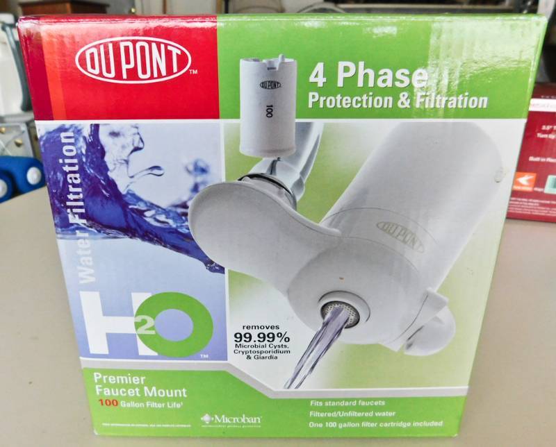 Dupont H2O water filter unit