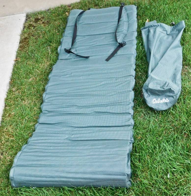 Cabelas inflatable sleeping mat