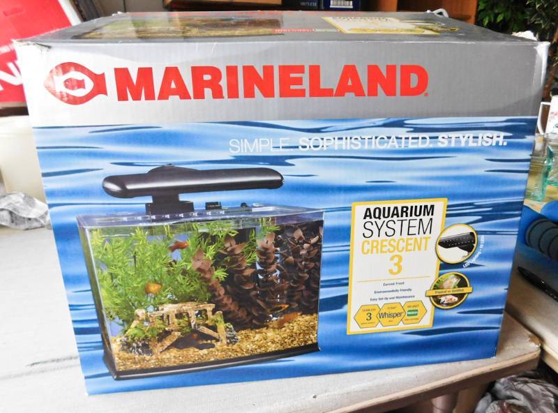 Marineland aquarium system as seen