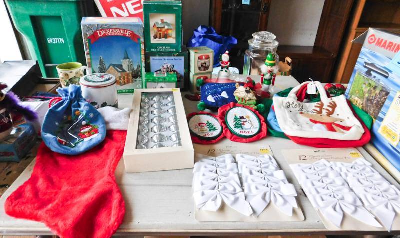 large Christmas lot