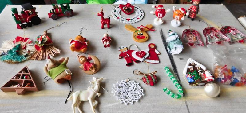large Christmas lot