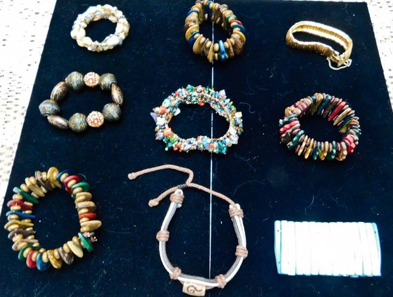 9 cuff type bracelets
