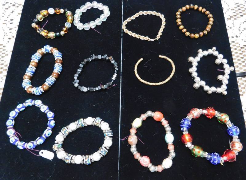 12 bracelets